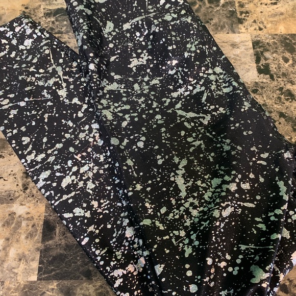 Tracy Anderson heroine sport painted legging sz S - Picture 6 of 8